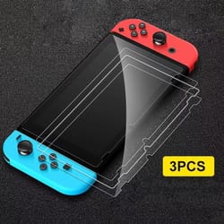 tempered glass screen protector for nintendo switch, switch lite, and switch oled consoles