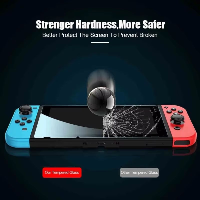 Tempered Glass Screen Protector For Nintendo Switch Switch Lite And Switch OLED Consoles 4