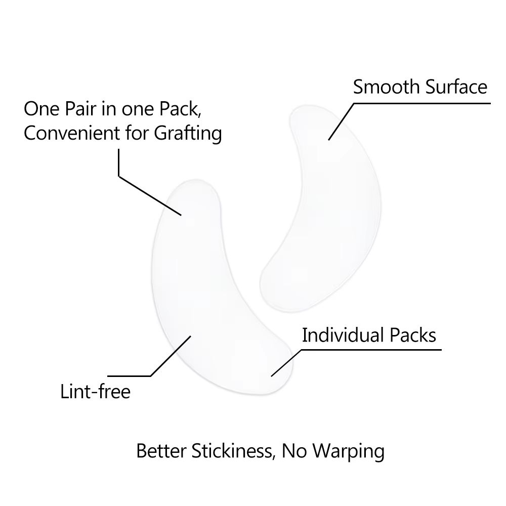 Eyelash Extension Eye Pads UnderEye Makeup Patches 2050100 Pieces 1