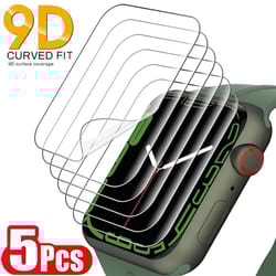 5-piece hydrogel screen protector film for apple watch series and ultra models