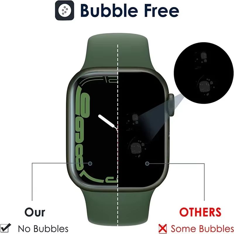 5Piece Hydrogel Screen Protector Film For Apple Watch Series And Ultra Models 2