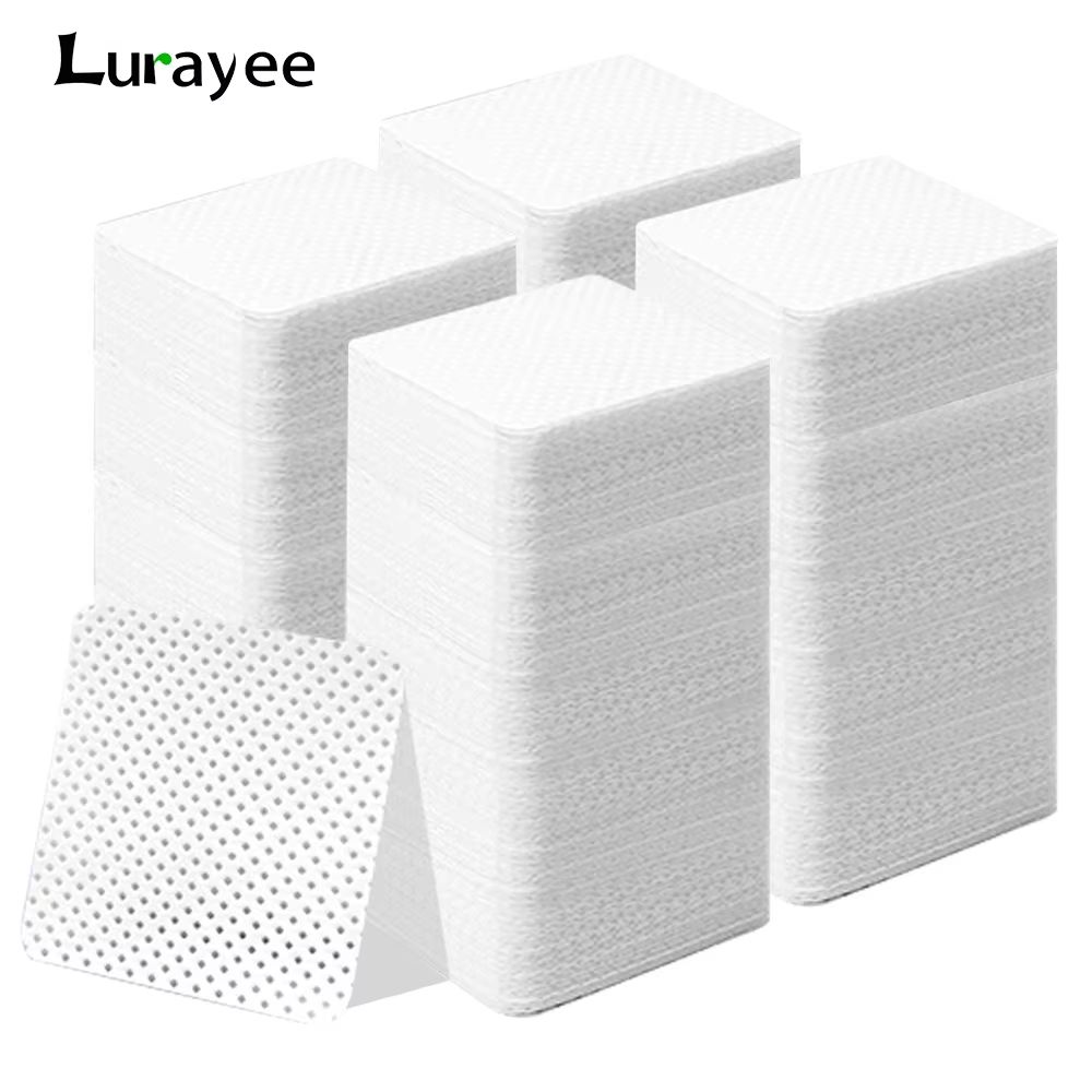 Lint Free Nail Wipes 100200300 Pieces Absorbent Soft Nail Polish Remover Pads 0