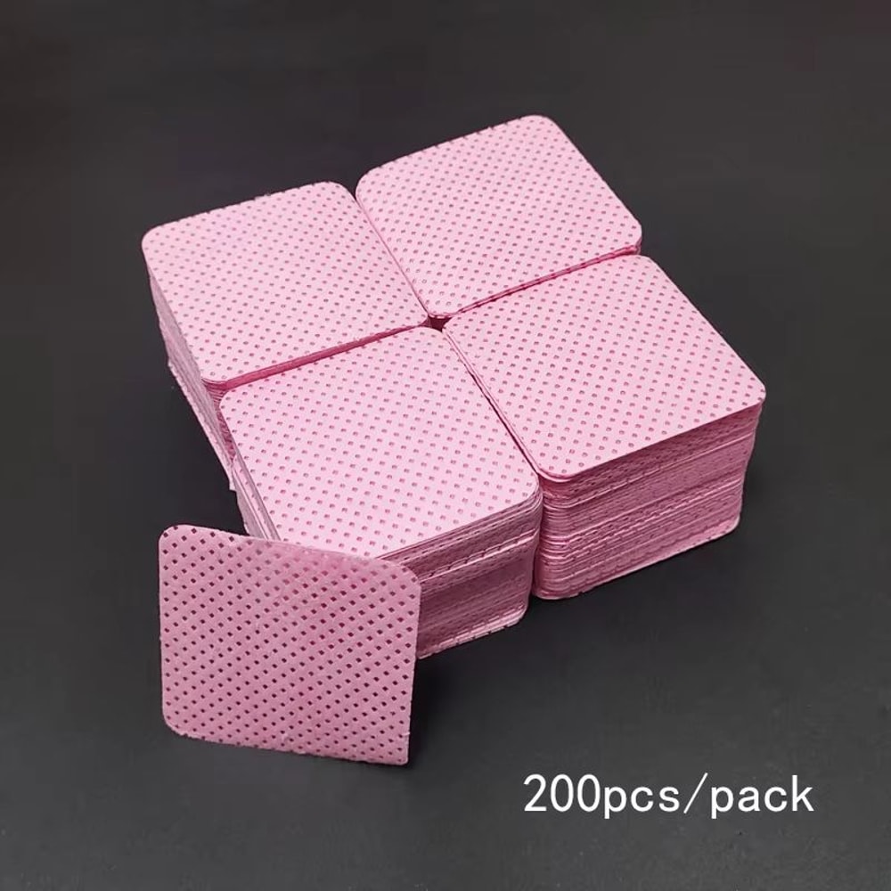 Lint Free Nail Wipes 100200300 Pieces Absorbent Soft Nail Polish Remover Pads 10