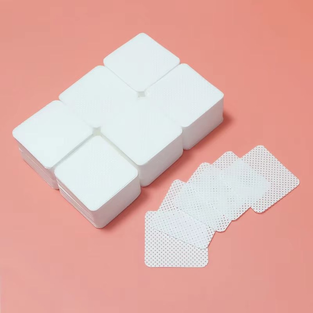 Lint Free Nail Wipes 100200300 Pieces Absorbent Soft Nail Polish Remover Pads 4