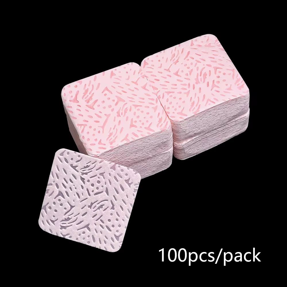 Lint Free Nail Wipes 100200300 Pieces Absorbent Soft Nail Polish Remover Pads 20