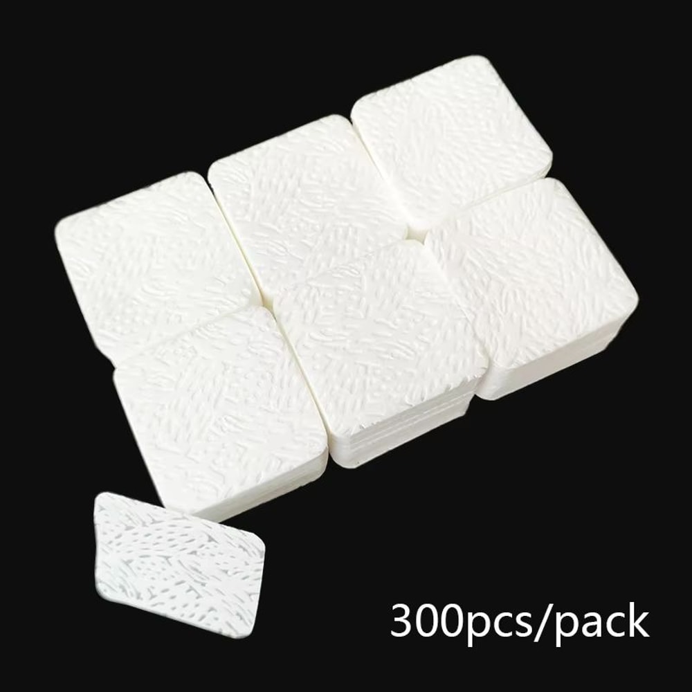 Lint Free Nail Wipes 100200300 Pieces Absorbent Soft Nail Polish Remover Pads 24