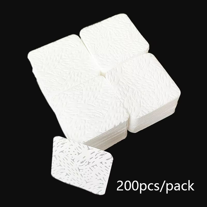Lint Free Nail Wipes 100200300 Pieces Absorbent Soft Nail Polish Remover Pads 25
