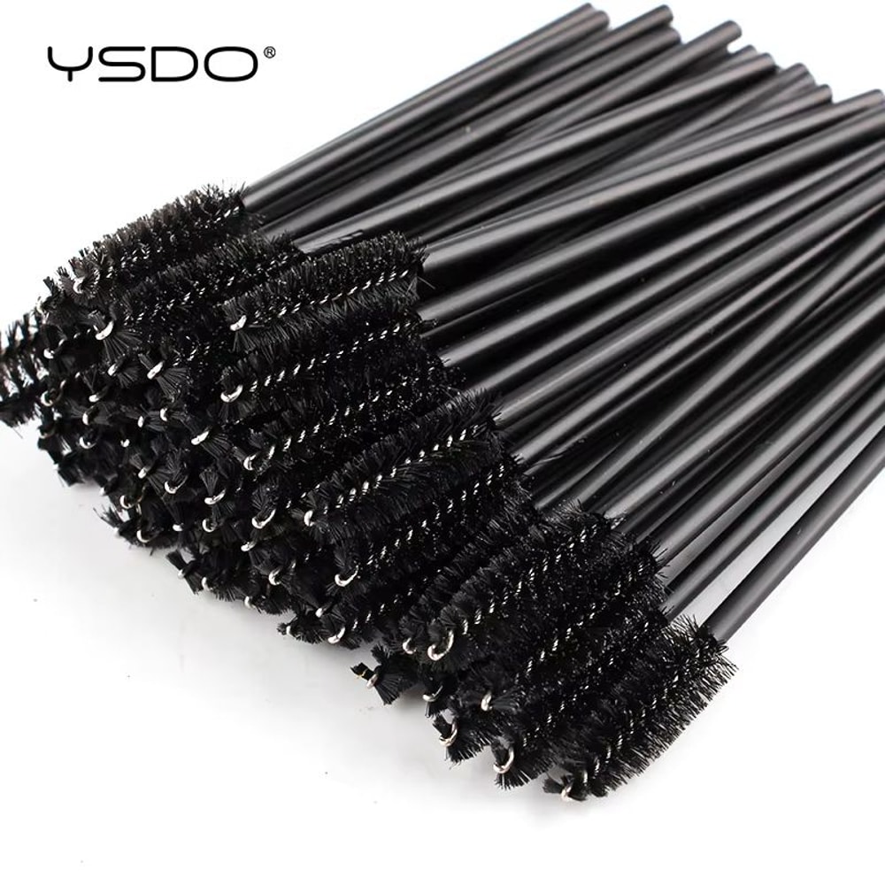 Eye Lash And Eyebrow Brushes 550 Pieces Mascara Wands And Applicator Spoolers For False Eyelashes 0