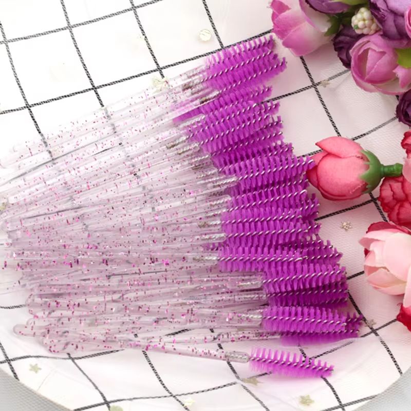 Eye Lash And Eyebrow Brushes 550 Pieces Mascara Wands And Applicator Spoolers For False Eyelashes 1