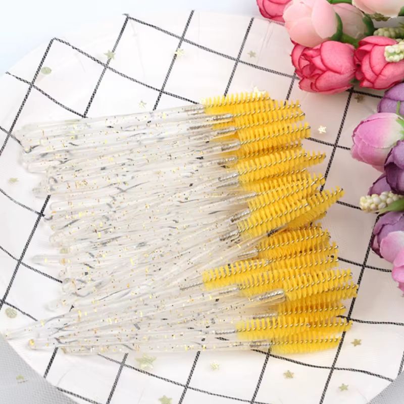 Eye Lash And Eyebrow Brushes 550 Pieces Mascara Wands And Applicator Spoolers For False Eyelashes 12