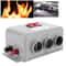 12V Compact Car Heater 600W To 800W Fast Heating Low Noise Frost Remover 2