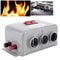 12V Compact Car Heater 600W To 800W Fast Heating Low Noise Frost Remover 2