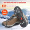 8Tooth Ice Gripper Spike For Shoes Winter Outdoor AntiSlip Crampon 2