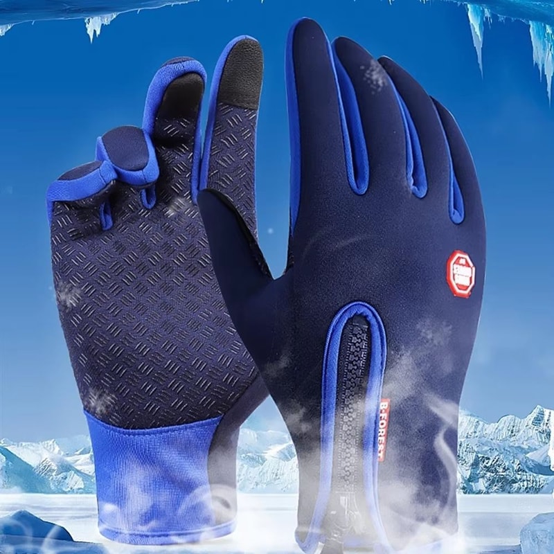 Winter Touchscreen Waterproof Gloves For Men And Women Warm Outdoor Sports Ski Gloves 1