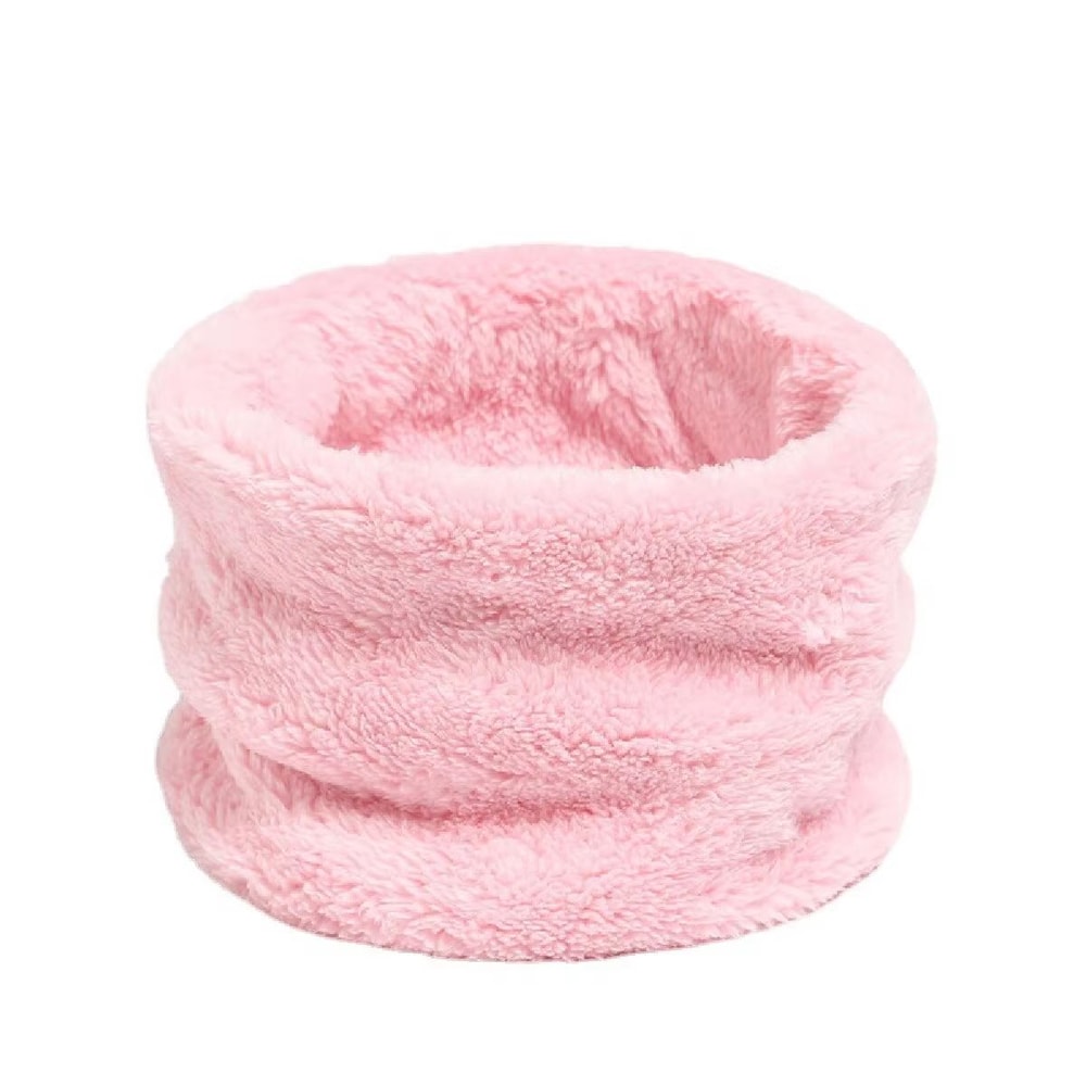 Cashmere Style Warm Winter Scarf With Full Face Mask Plush Thick Neck Warmer For Men Women Children 3