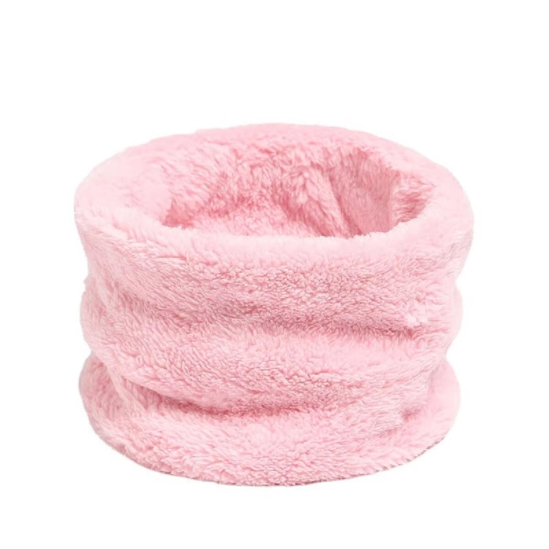 Cashmere Style Warm Winter Scarf With Full Face Mask Plush Thick Neck Warmer For Men Women Children 3