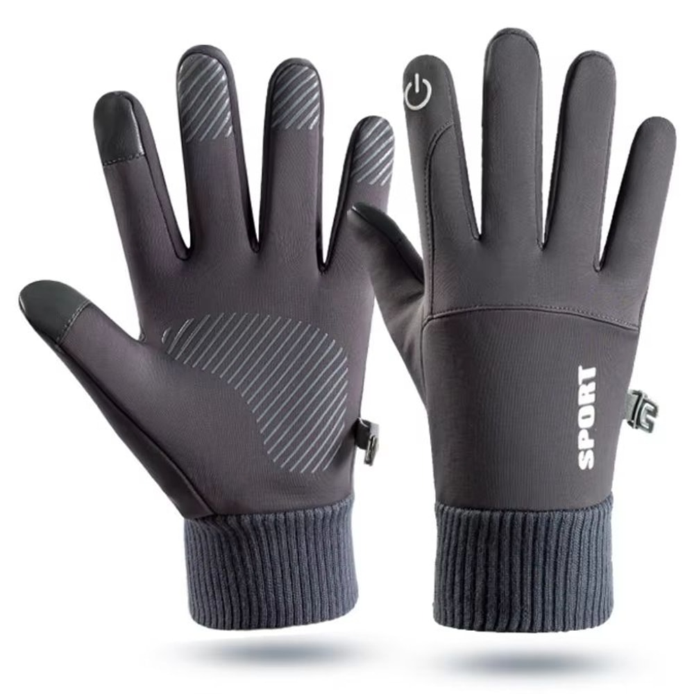 Winter Waterproof Windproof Sports Gloves For Men And Women Touch Screen Warm NonSlip Outdoor Glove 9