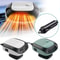 Car Winter Fast Heating 120W Electric Heated Fan For Auto Windshield Defogging And Heating 4