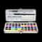 50 color watercolor paint set with brush