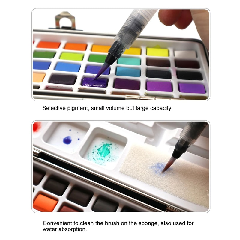 portable watercolor painting kit for beginners