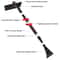 Extendable Winter Car Snow Shovel Ice Scraper Brush For Windshield Cleaning 2