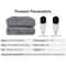 12V Electric Heated Car Blanket Plush Heated Mattress With Thermostat For RV SUV Travel 1