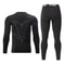 Mens 2Piece Warm Corset Ski Jacket And Trousers Thermal Active Suit 2