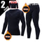 Mens 2Piece Warm Corset Ski Jacket And Trousers Thermal Active Suit 7