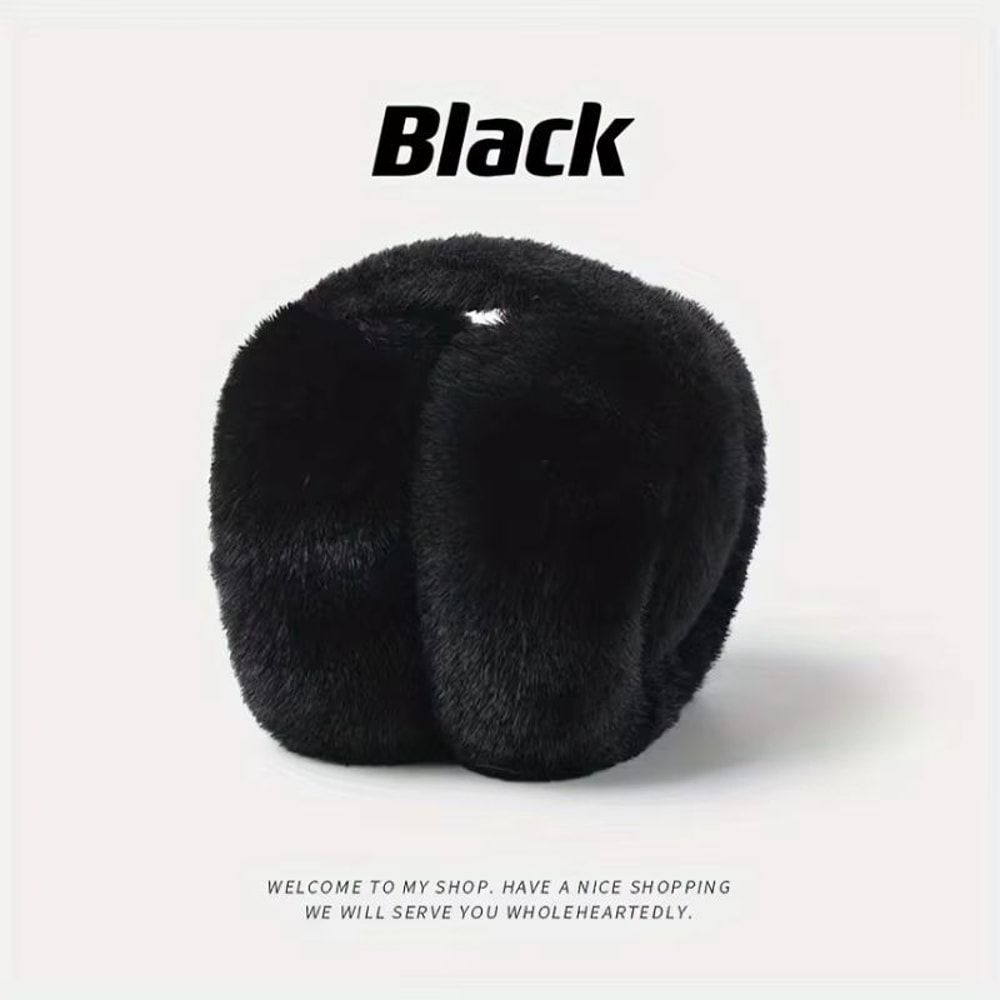 Solid Plush Winter Ear Warmers Earmuffs For Men And Women Outdoor Protection 7