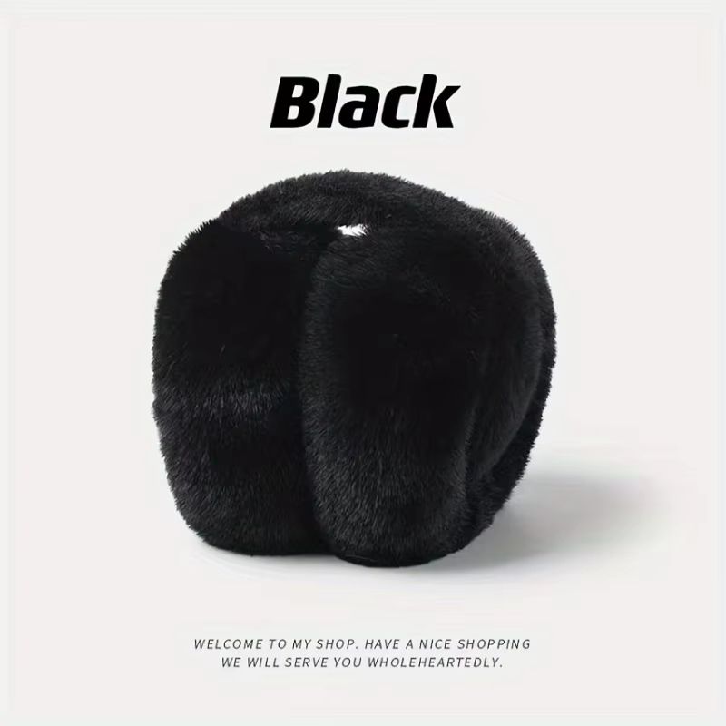 Solid Plush Winter Ear Warmers Earmuffs For Men And Women Outdoor Protection 7