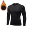 Mens 2Piece Winter Warm Fleece Thermal Underwear Set With Long Johns And Compression Tights 2