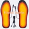 USB Heated Electric Insoles Warm Foot Warming Pads For Winter Outdoor Sports 0