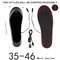 USB Heated Electric Insoles Warm Foot Warming Pads For Winter Outdoor Sports 5