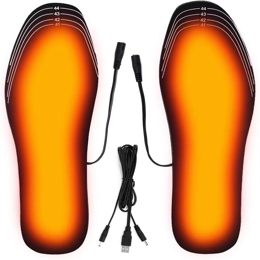 USB Heated Electric Insoles Warm Foot Warming Pads For Winter Outdoor Sports 6