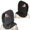 Unisex Winter Knit Balaclava Hood Windproof Mask With Drawstring 0