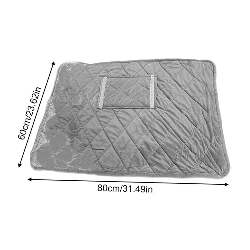 USB Cordless Heated Blanket Soft Electric Heating Shawl Blanket For Winter Comfort 6