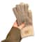 Womens Cable Knit FleeceLined TouchScreen Winter Gloves 10
