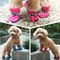 Waterproof AntiSlip Pet Dog Shoes 4Piece Warm Snow Rain Boots For Small Dogs Cats 1