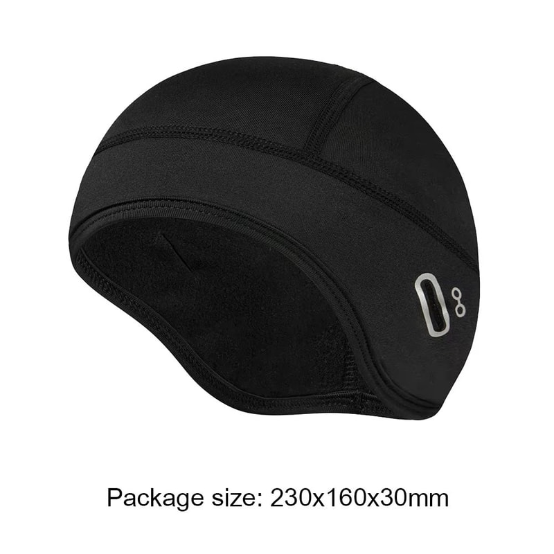 Winter Thermal Cycling Cap Outdoor Fleece Helmet Liner For Men Sports Beanie 4