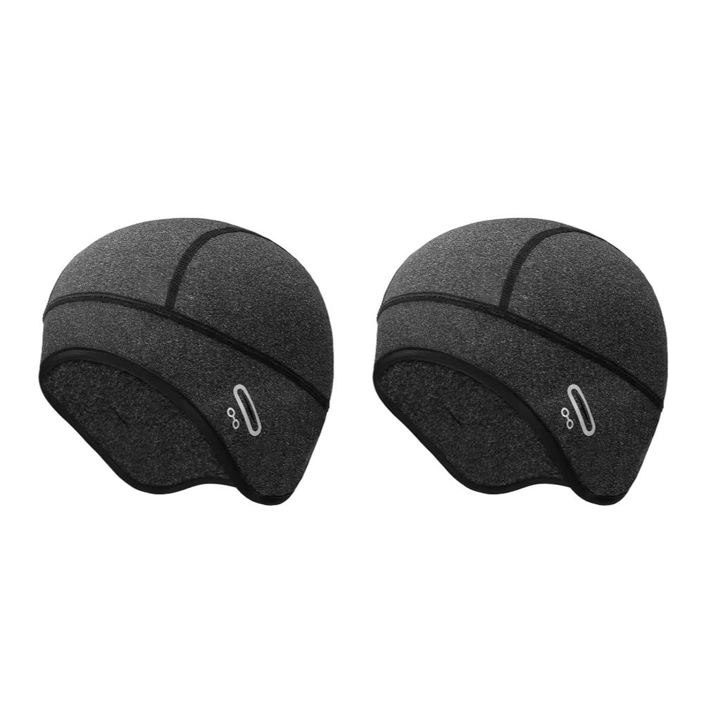 Winter Thermal Cycling Cap Outdoor Fleece Helmet Liner For Men Sports Beanie 6