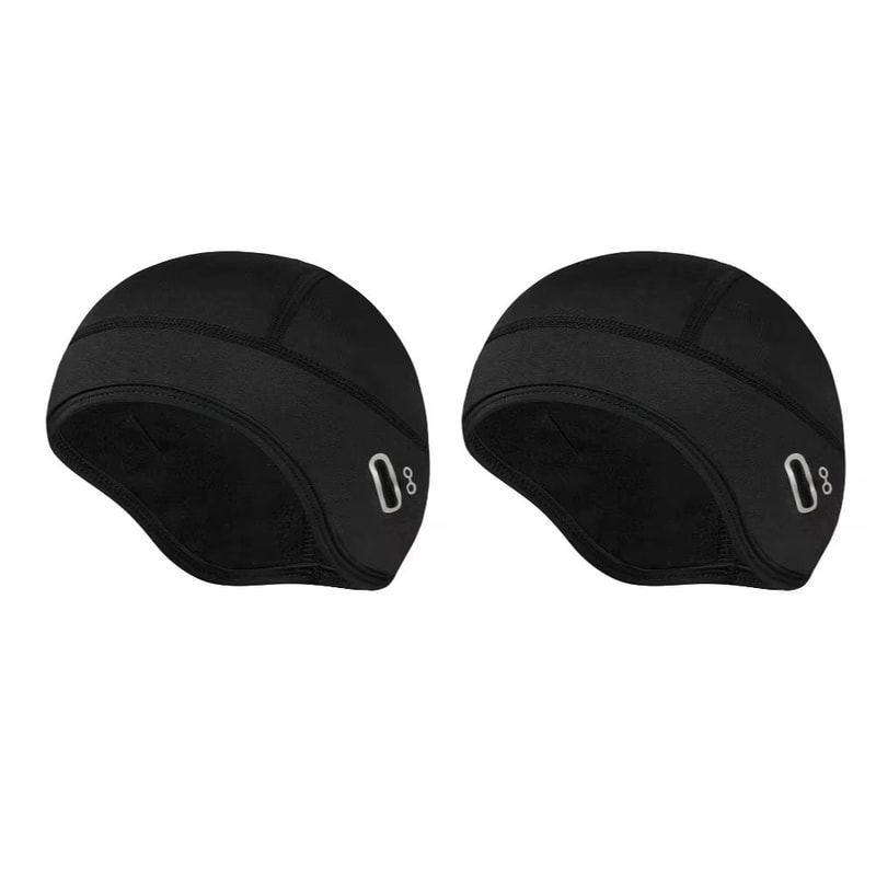 Winter Thermal Cycling Cap Outdoor Fleece Helmet Liner For Men Sports Beanie 18