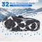 Tomshoo 32Teeth Ice Gripper Spikes For Shoes AntiSlip Snow And Ice Crampons Cleats Boots Cover 1