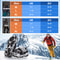 Tomshoo 32Teeth Ice Gripper Spikes For Shoes AntiSlip Snow And Ice Crampons Cleats Boots Cover 3