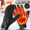 Waterproof Windproof Winter Gloves With TouchScreen Zipper For Men And Women 1
