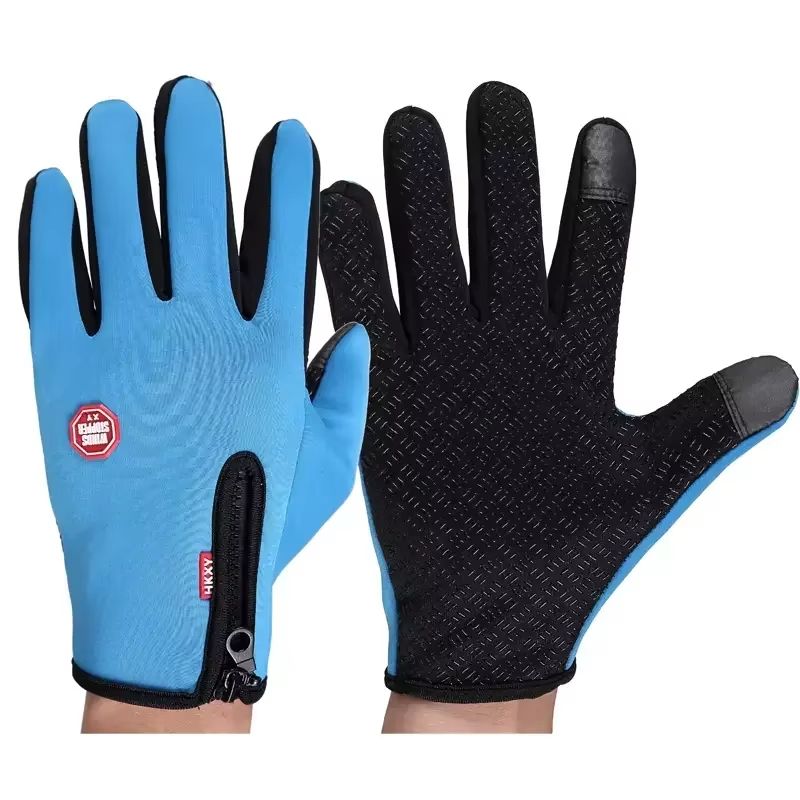 Waterproof Windproof Winter Gloves With TouchScreen Zipper For Men And Women 5