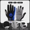 Autumn Winter MTB Long Finger Cycling Gloves NonSlip ShockProof Breathable TouchScreen Gloves For M 8
