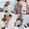 USB Heated Winter Scarf With 3Gear Adjustable Temperature Control Neck Warmer For Men And Women 1