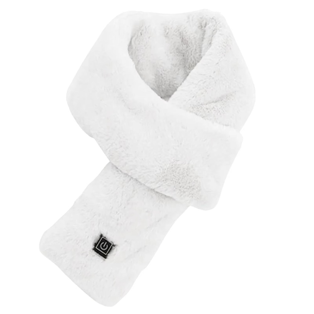 USB Heated Winter Scarf With 3Gear Adjustable Temperature Control Neck Warmer For Men And Women 8