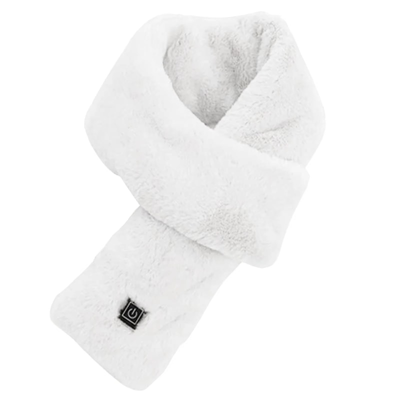 USB Heated Winter Scarf With 3Gear Adjustable Temperature Control Neck Warmer For Men And Women 8