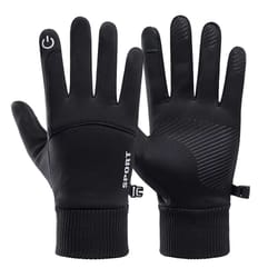 winter waterproof windproof gloves for men and women with touch-screen and non-slip grip